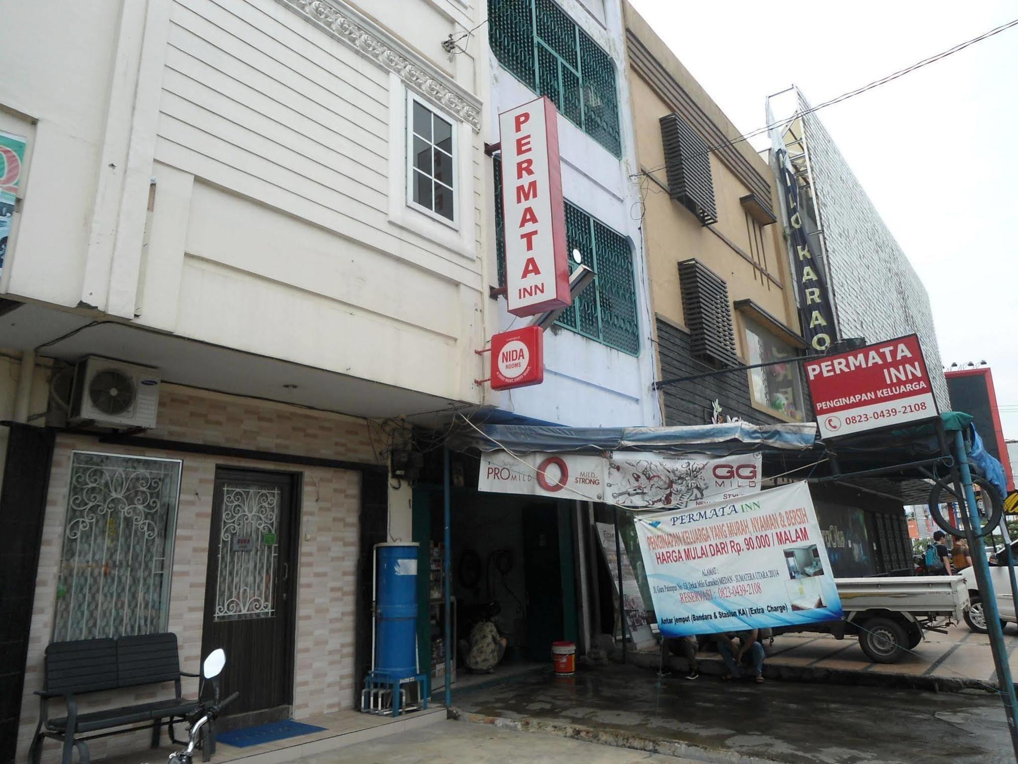 Permata Inn Medan Eksteriør bilde